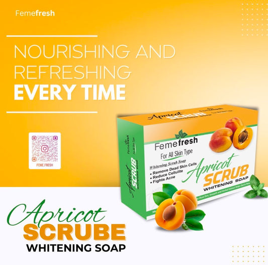 Feme Fresh Apricot Scrub Soap