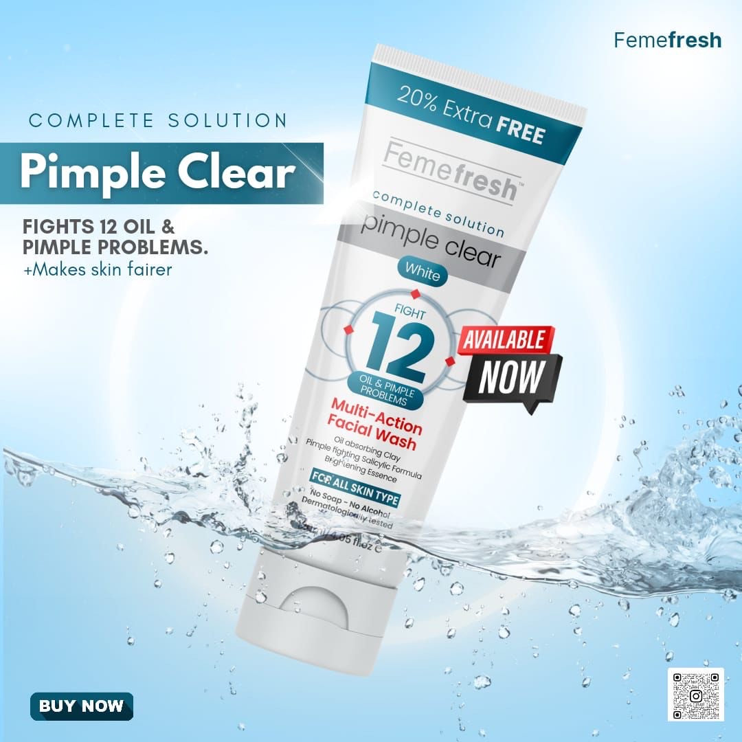 Feme Fresh Pimple Clear Face Wash