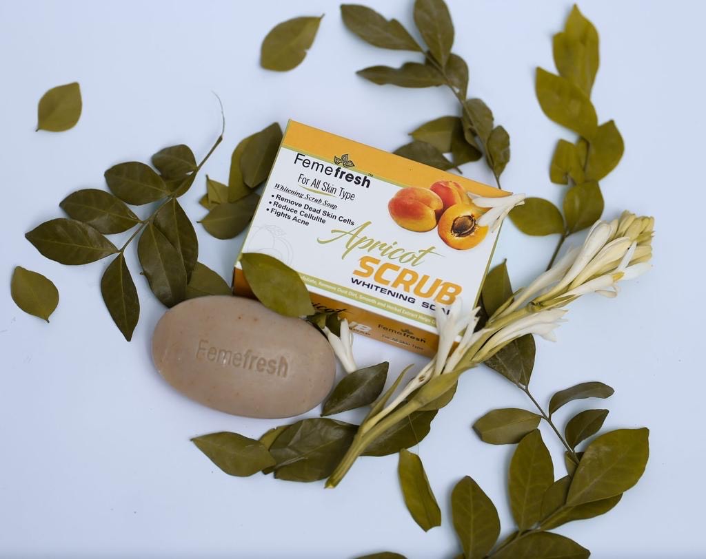 Feme Fresh Apricot Scrub Soap