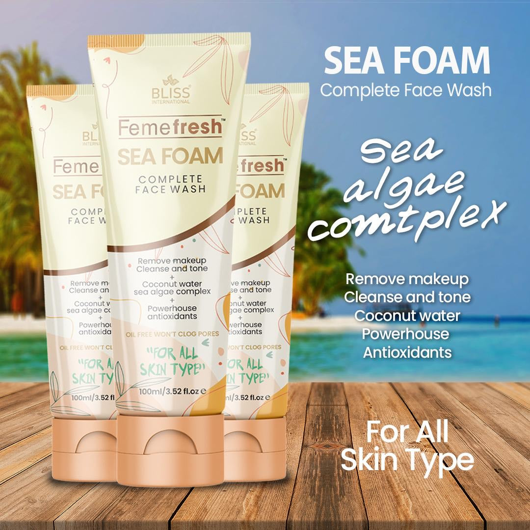 Feme Fresh Sea Foam Face Wash